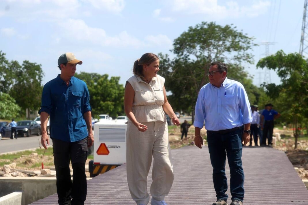 Cecilia Patrón impulsa el primer Corredor Verde de Mérida con soluciones para prevenir inundaciones