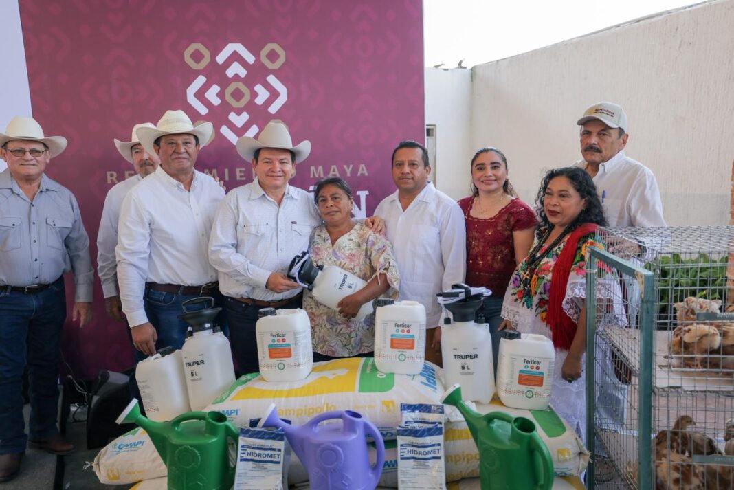 Invierte Renacimiento Maya 11 millones 760 mil pesos en beneficio de familias productoras del sur de Yucatán / Joaquín Díaz Mena