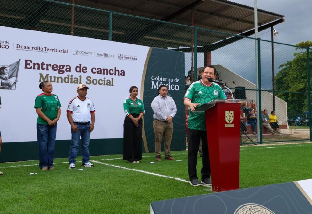 Renacimiento Maya impulsa el deporte en el sur de Yucatán con nueva cancha en Tekax / Joaquín Díaz Mena