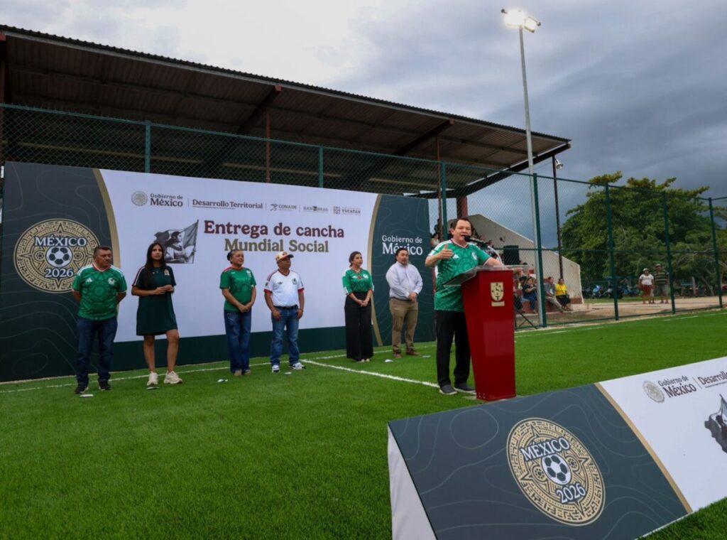 Renacimiento Maya impulsa el deporte en el sur de Yucatán con nueva cancha en Tekax / Joaquín Díaz Mena