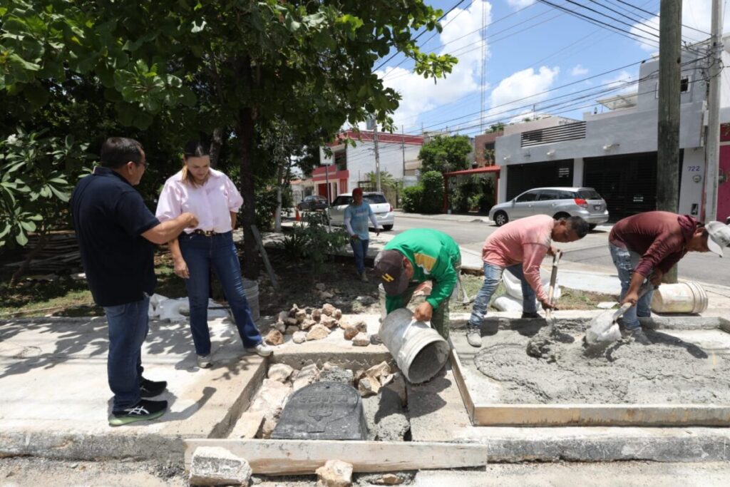 Construyen 188 pozos y modernizan calles de Mérida