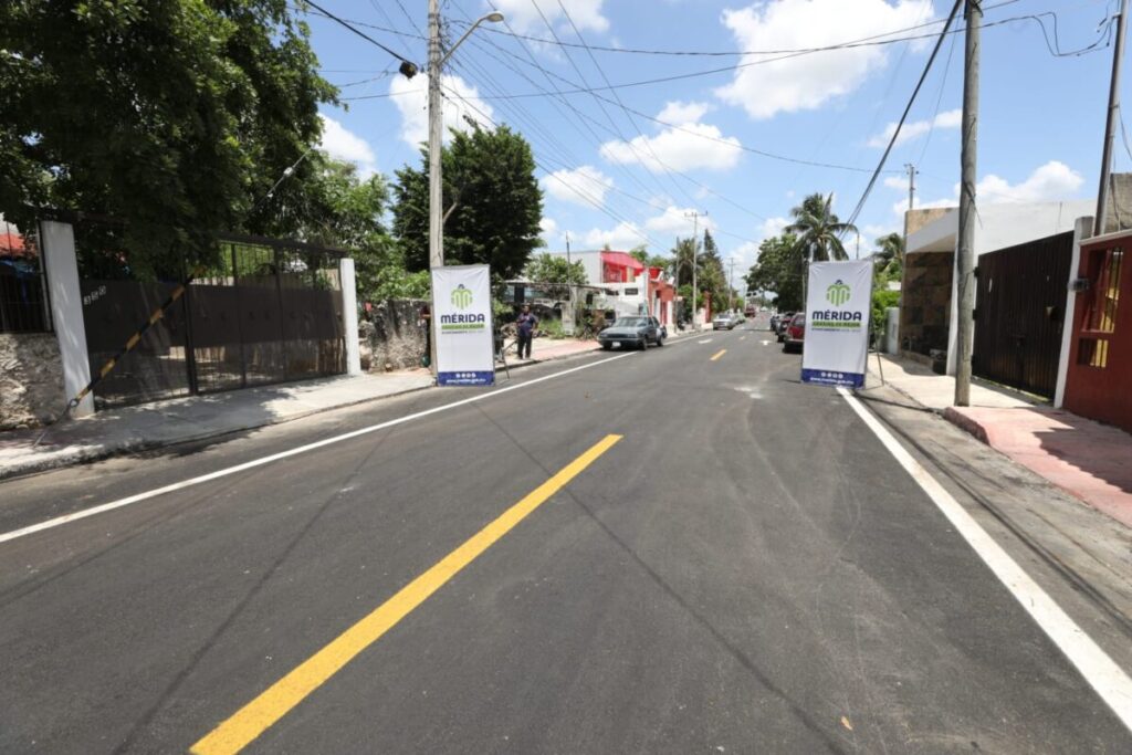 Cecilia Patrón entrega vialidades repavimentadas e infraestructura pluvial en el poniente de Mérida