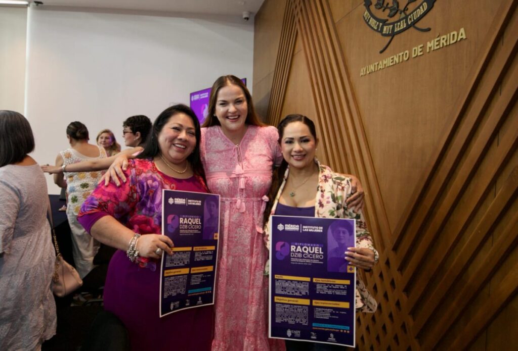 Cecilia Patrón activa diplomado especializado para combatir la violencia hacia las mujeres en Mérida