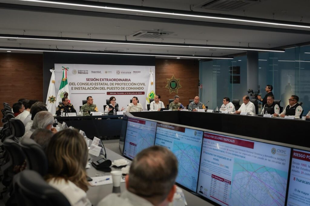 Así funcionará el nuevo sistema de emergencia contra tormentas en Yucatán