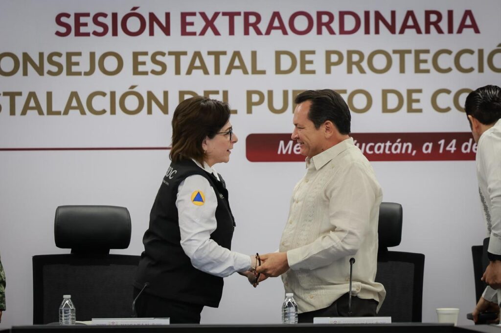 Yucatán en Alerta: Gobierno y fuerzas armadas blindan los 106 municipios por temporada de huracanes.