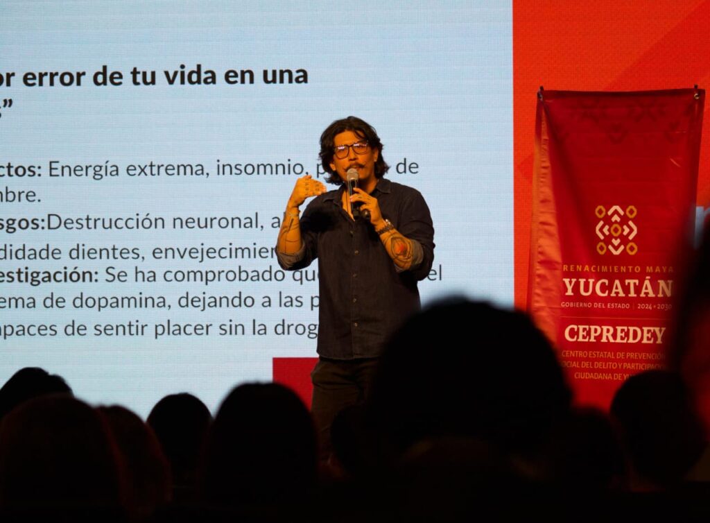 Invita Cepredey a solicitar la conferencia “Hablemos de Consumo” para prevenir adicciones