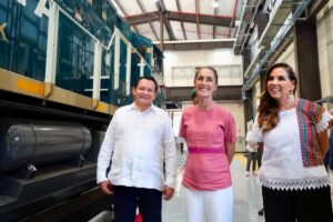 Con Claudia Sheinbaum, Yucatán fortalece su desarrollo con el impulso del Tren Maya de Carga / Joaquín Díaz Mena
