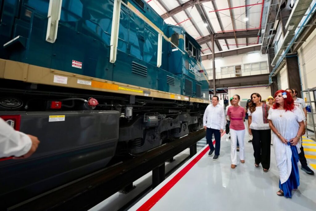 Con Claudia Sheinbaum, Yucatán fortalece su desarrollo con el impulso del Tren Maya de Carga / Joaquín Díaz Mena