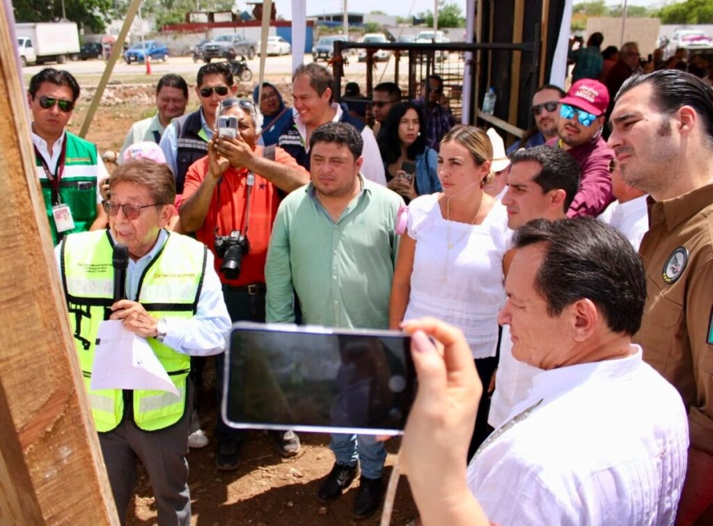 Construyen en Encinos 2 un megacomplejo deportivo y cultural para la juventud de Kanasín