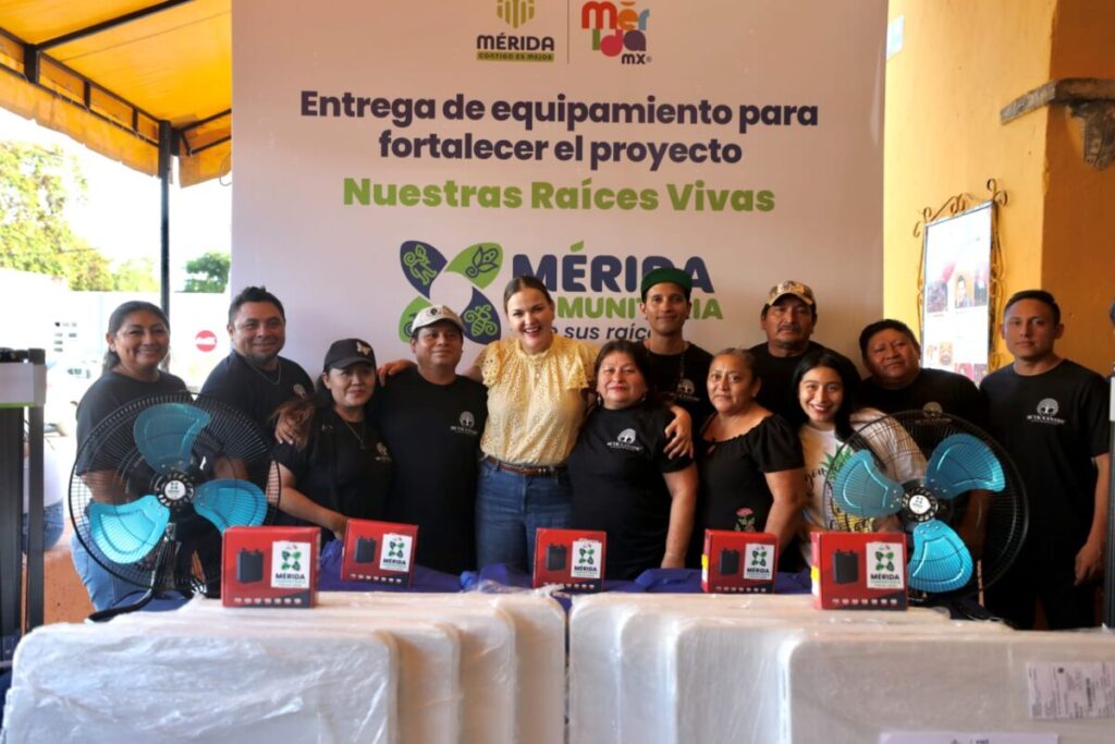 Benefician a proyectos comunitarios de seis comisarías para impulsar la economía de Mérida