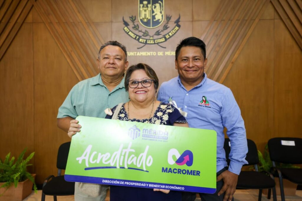 Cecilia Patrón destaca cifra histórica de créditos para impulsar negocios y emprendimientos en Mérida