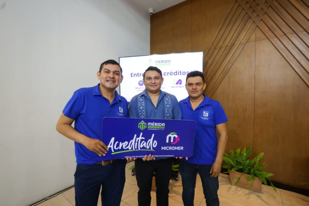 Cecilia Patrón destaca cifra histórica de créditos para impulsar negocios y emprendimientos en Mérida