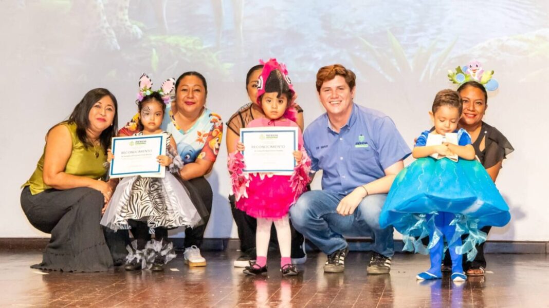 Con emotivo festival, niñas y niños de los CENDIS del DIF Mérida celebran el cierre del ciclo escolar
