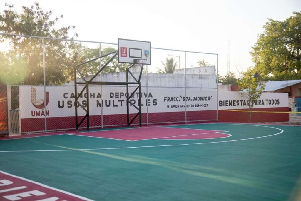 Kenia Walldina fortalece el deporte y recupera espacios para las familias de Umán