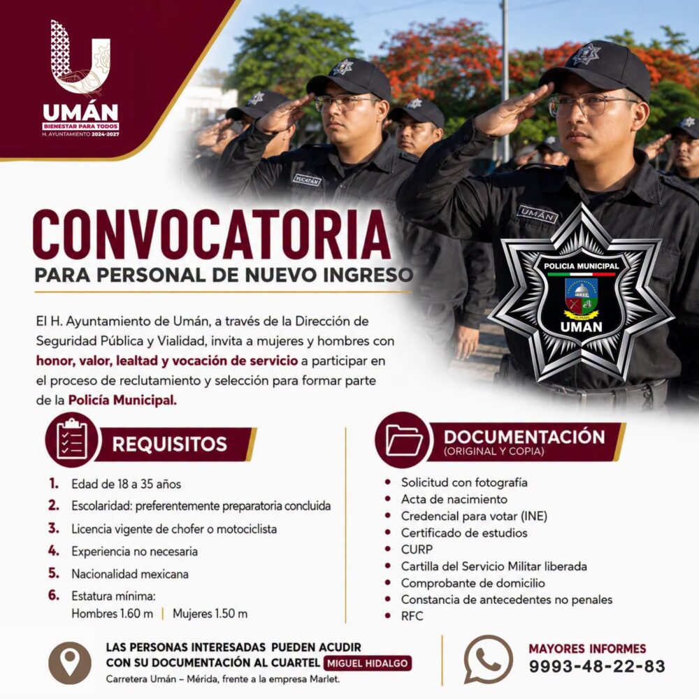Kenia Walldina incrementa parque vehicular y vigilancia preventiva en colonias y comisarías de Umán."