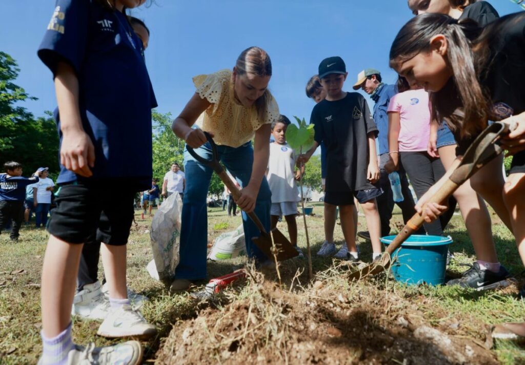 La Cruzada Forestal 2026 de Mérida supera la meta con más de 8 mil 700 árboles plantados