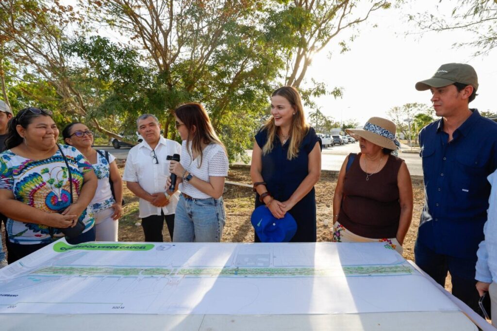 Cecilia Patrón: El primer Corredor Verde de Mérida alcanza un 90% de avance