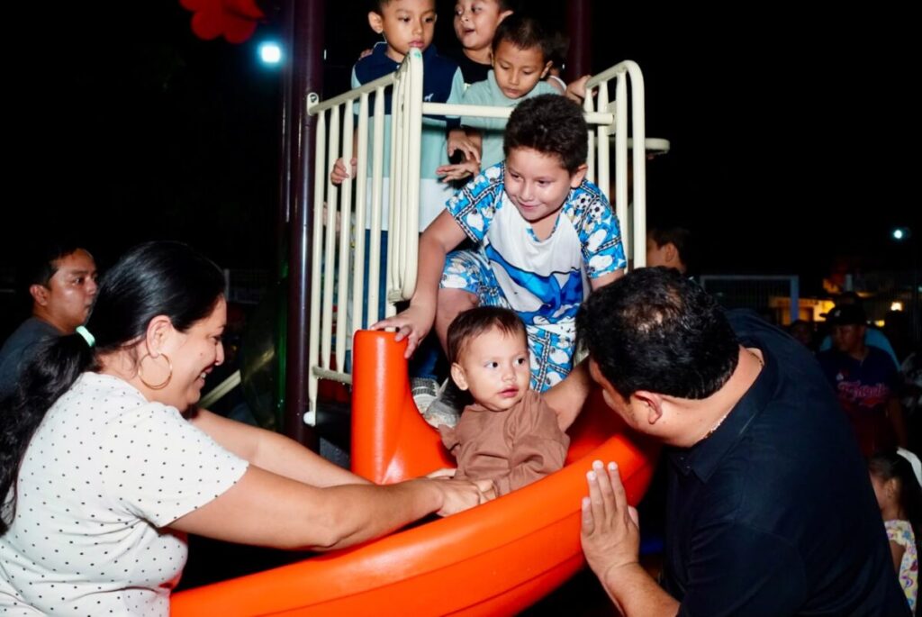 El Ayuntamiento de Kanasín transforma el espacio recreativo infantil en Villas de Oriente