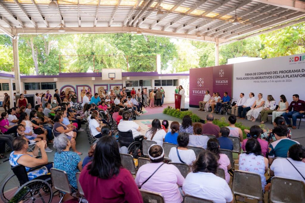 Gobierno del Renacimiento Maya facilitará traslados gratuitos para usuarias y usuarios del CREE / Joaquín Díaz Mena y Wendy Méndez Naal