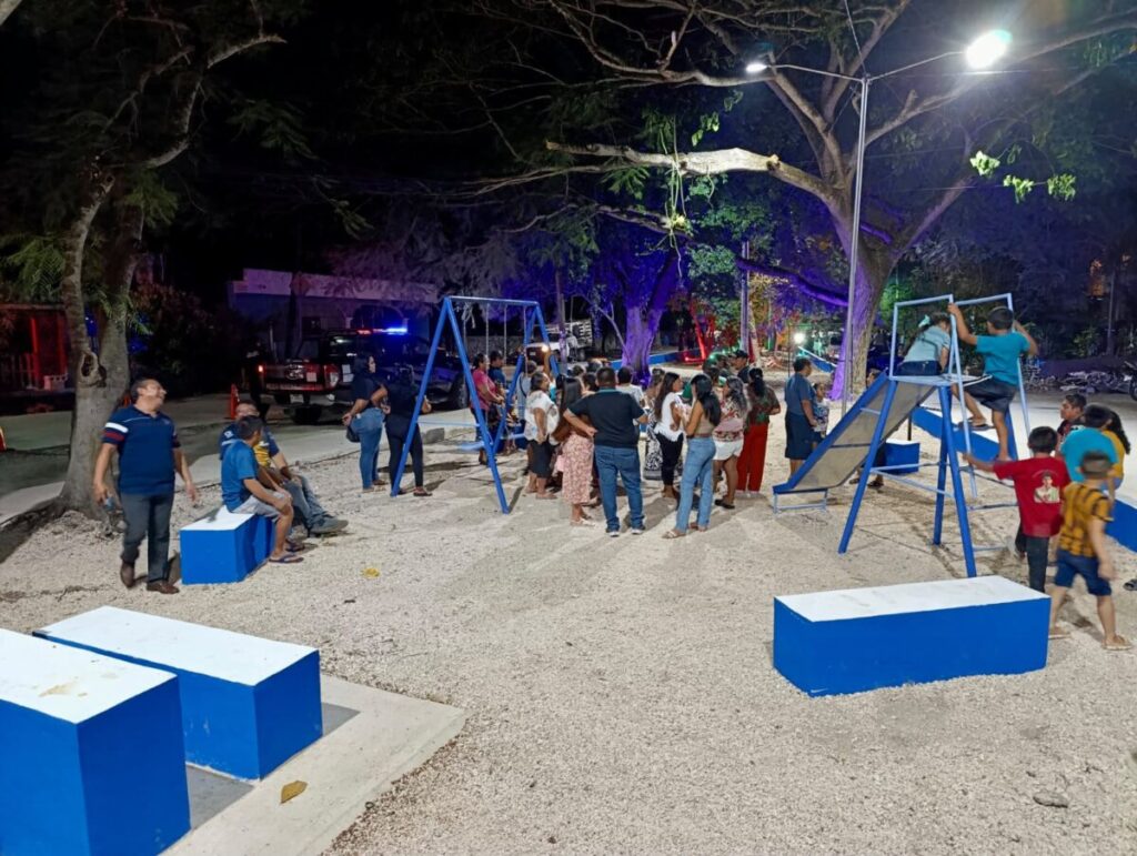 De basurero a parque infantil: Kanasín transforma espacio abandonado en la comisaría de Teya