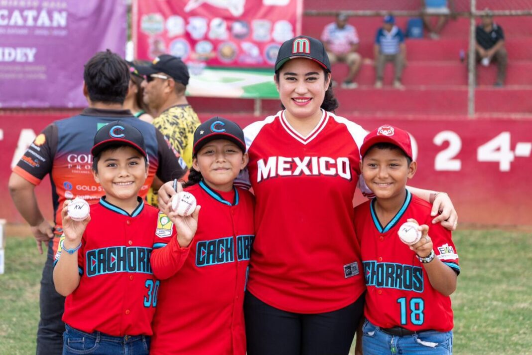 Kenia Walldina fortalece el deporte y recupera espacios para las familias de Umán
