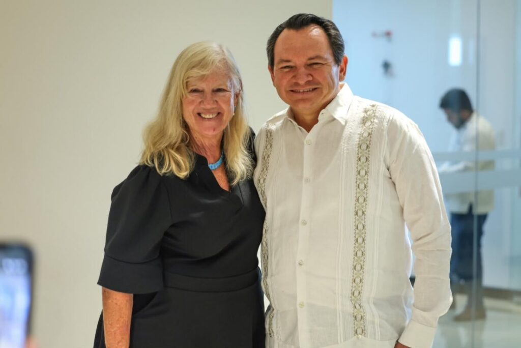 Yucatán: Joaquín Díaz Mena presenta los avances de Puerto Progreso ante la Asociación de Cruceros de Florida y el Caribe