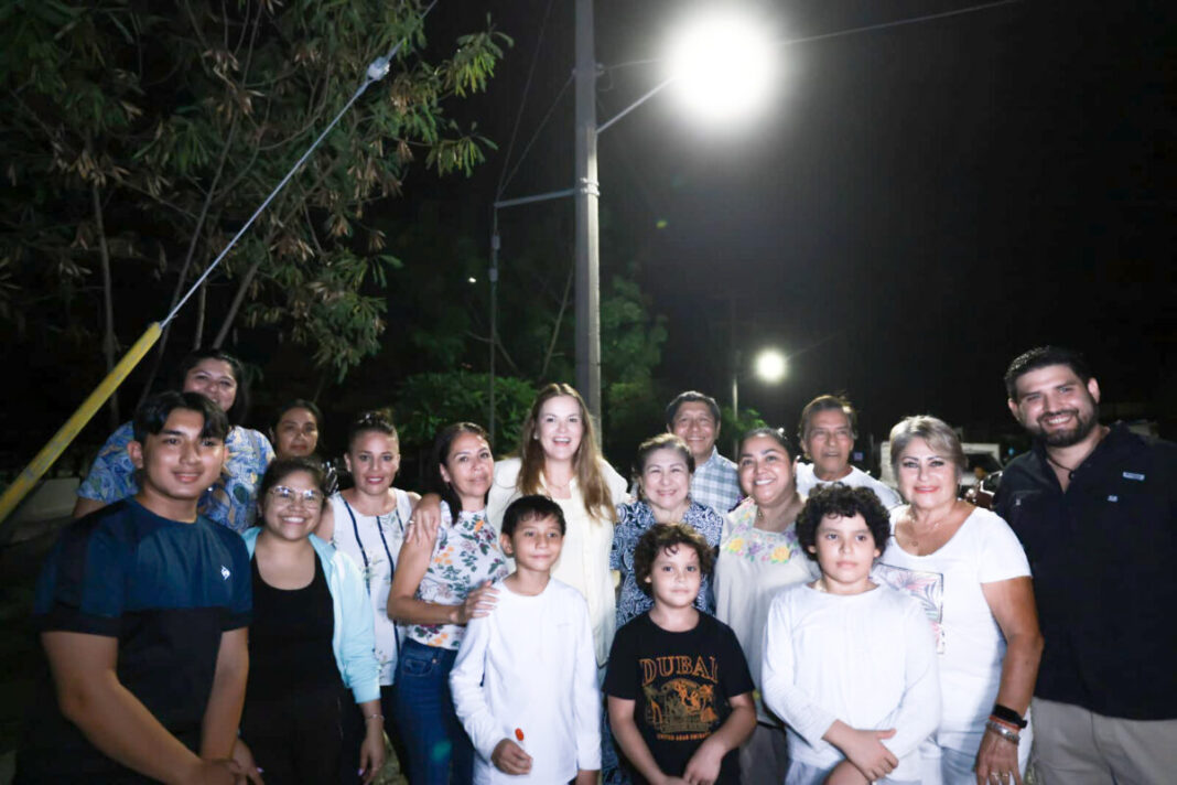 Mérida: Con más de 80 mil nuevas lámparas LED la ciudad brillará más que nunca: Cecilia Patrón