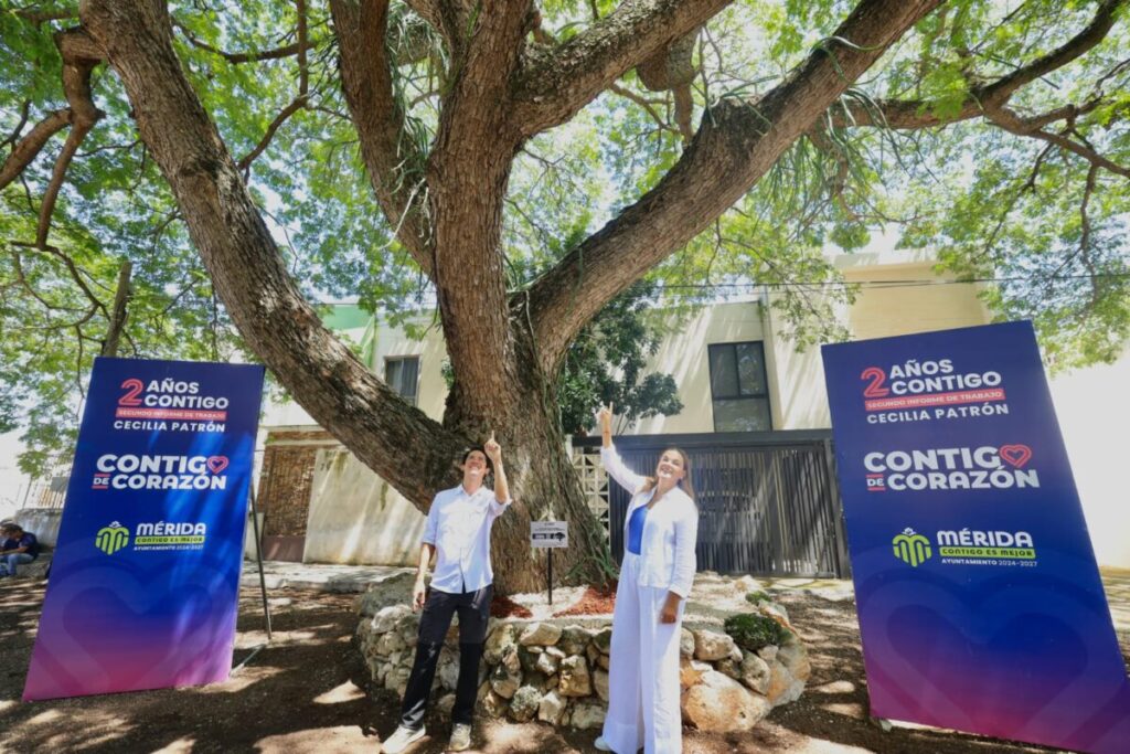 Cecilia Patrón fortalece la protección y conservación del patrimonio natural de Mérida