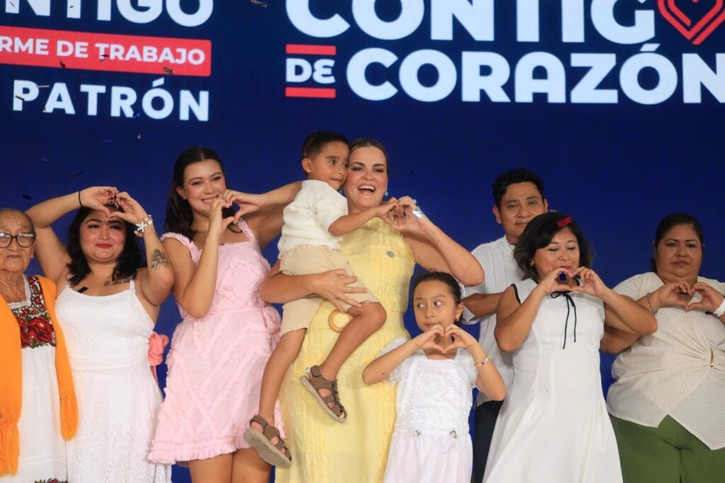 Dos años contigo de corazón: Mérida avanza con orden, resultados y justicia social; Cecilia Patrón.