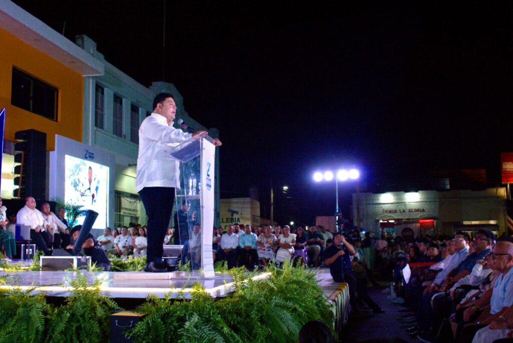 Hoy Kanasín tiene rumbo, dignidad y futuro, señaló Edwin Bojórquez en su 2º Informe de Gobierno