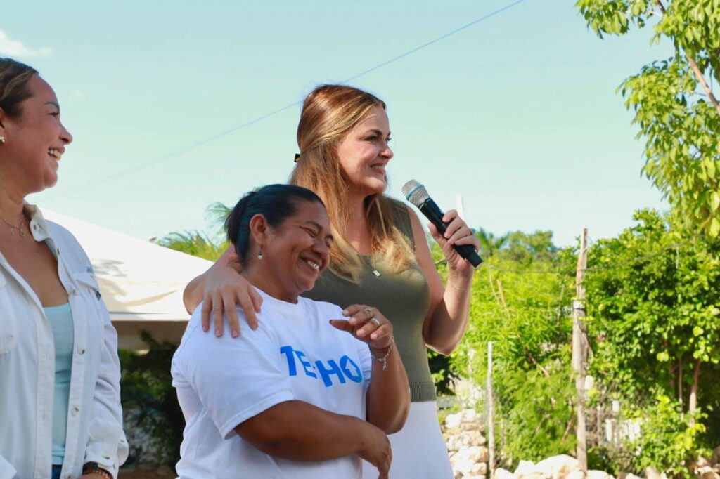 Con gestión del Ayuntamiento de Mérida, familias vulnerables estrenarán hogar en condiciones dignas: Cecilia Patrón