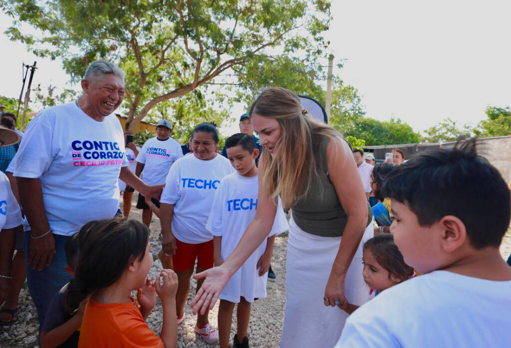 Con gestión del Ayuntamiento de Mérida, familias vulnerables estrenarán hogar en condiciones dignas: Cecilia Patrón