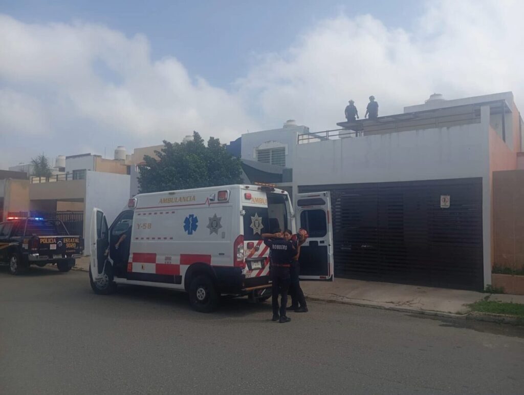 Caída desde el techo deja gravemente herido a un hombre en Paraíso Maya