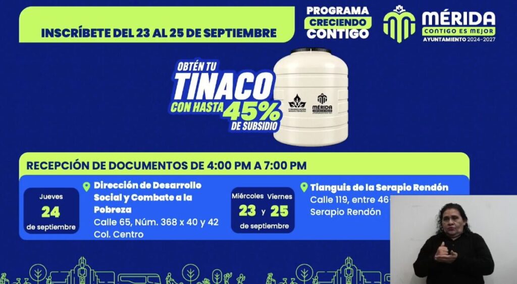 Cecilia Patrón Laviada impulsa programas que cuidan el bolsillo de las familias y generan oportunidades en Mérida / Arturo León