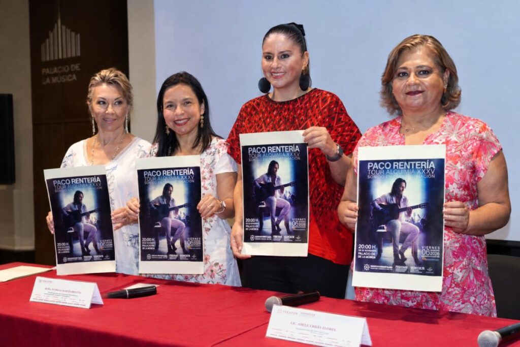 Paco Rentería celebrará 35 años de trayectoria con concierto en el Palacio de la Música / Secretaría de la Cultura y las Artes de Yucatán