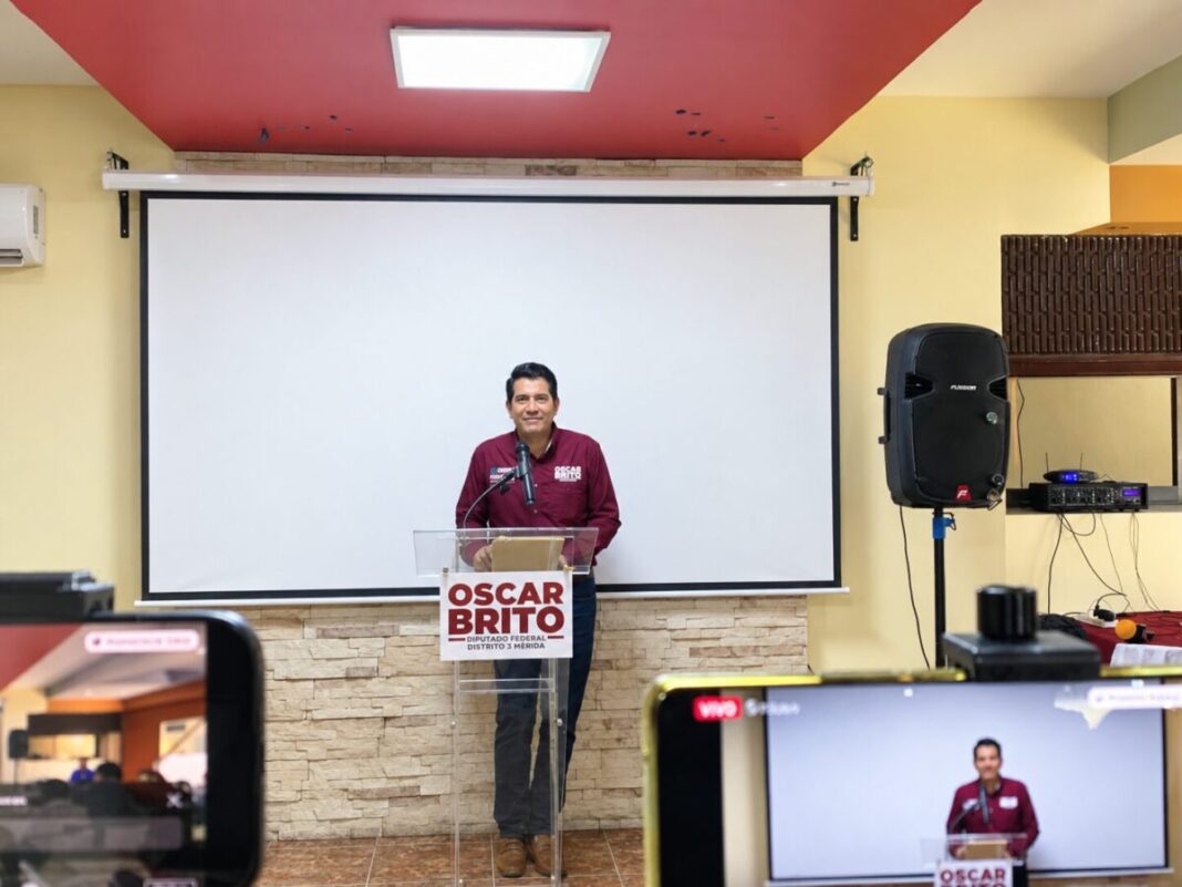 Óscar Brito perfila su agenda legislativa en respaldo al proyecto de Claudia Sheinbaum