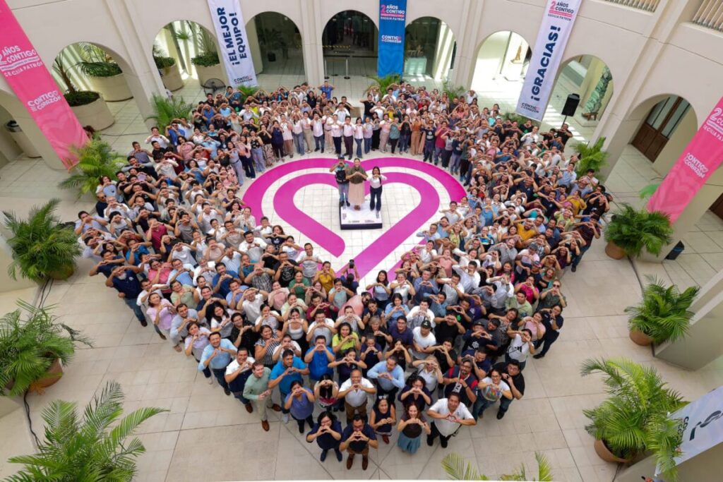 Cecilia Patrón: Gracias por servir de corazón a la ciudad, hacen que Mérida funcione bien