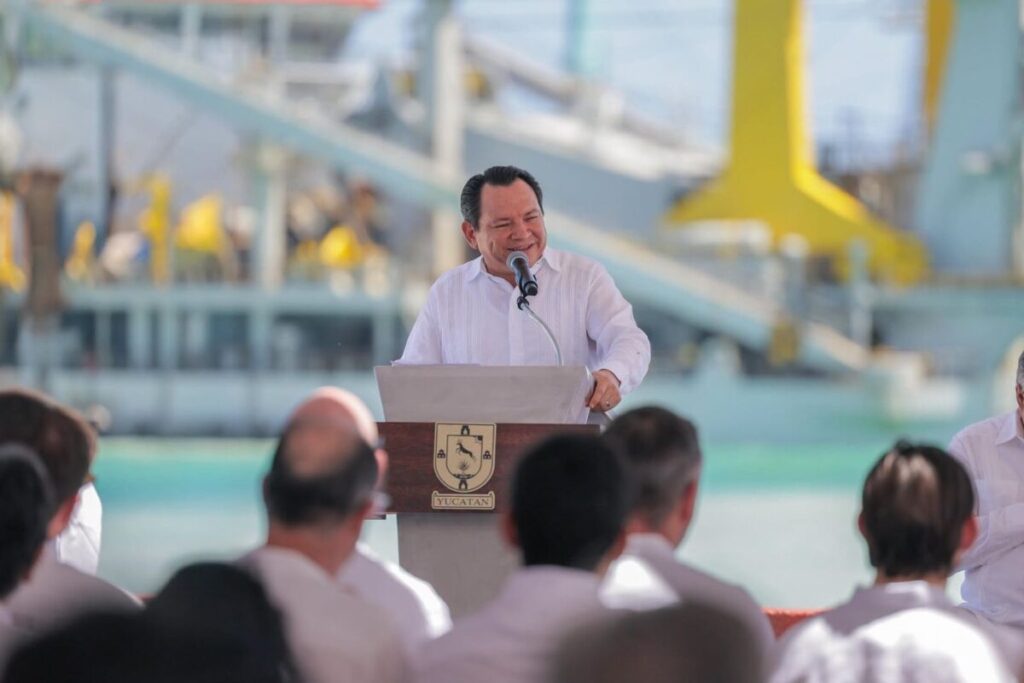Renacimiento Maya consolida la ampliación del Puerto de Progreso con nueva licitación y avance de plataforma