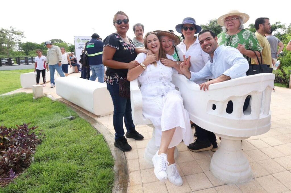 Inaugura Cecilia Patrón el primer corredor verde en su tipo en la historia de Mérida