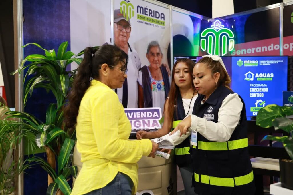 Con oportunidades para que nadie se quede atrás, el Ayuntamiento de Mérida participa en la Expo Vivienda 2026