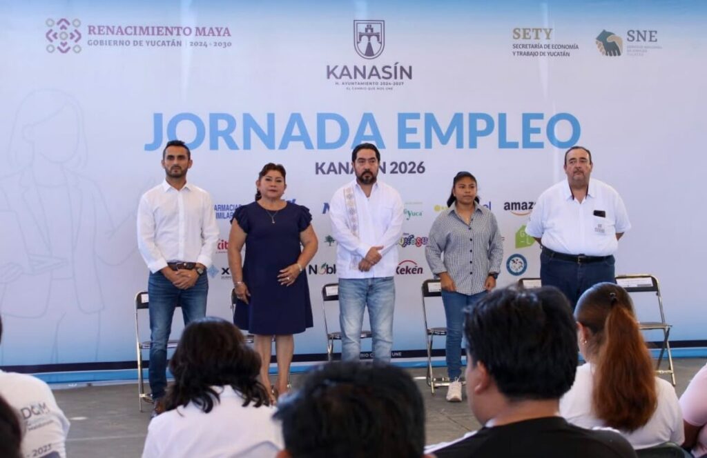 Jornada del Empleo 2026 acerca oportunidades laborales a familias de Kanasín / Edwin Bojórquez