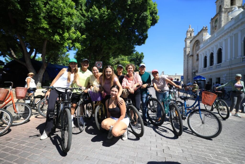 Cecilia Patrón celebra 20 años de la Bici-Ruta: un espacio de convivencia, movilidad y comunidad para las familias meridanas