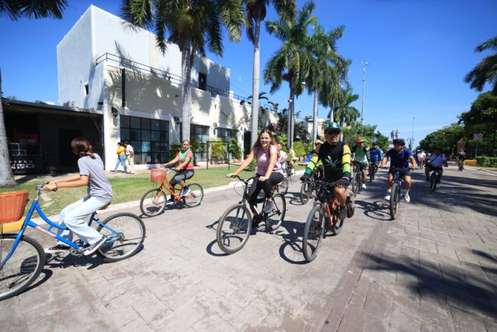 Cecilia Patrón celebra 20 años de la Bici-Ruta: un espacio de convivencia, movilidad y comunidad para las familias meridanas
