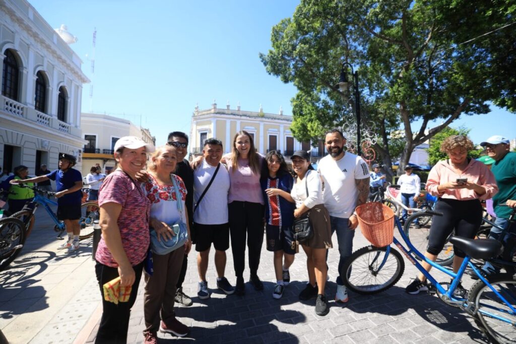 Cecilia Patrón celebra 20 años de la Bici-Ruta: un espacio de convivencia, movilidad y comunidad para las familias meridanas