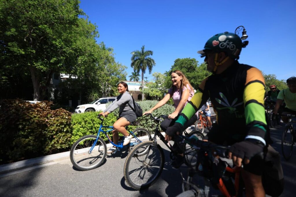 Cecilia Patrón celebra 20 años de la Bici-Ruta: un espacio de convivencia, movilidad y comunidad para las familias meridanas