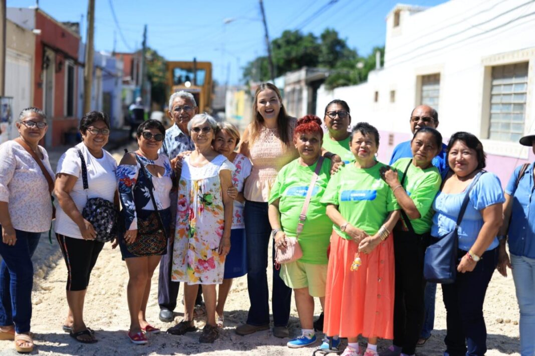 Avanza en Mérida la rehabilitación integral de calles para evitar inundaciones y proteger el patrimonio de la ciudadanía