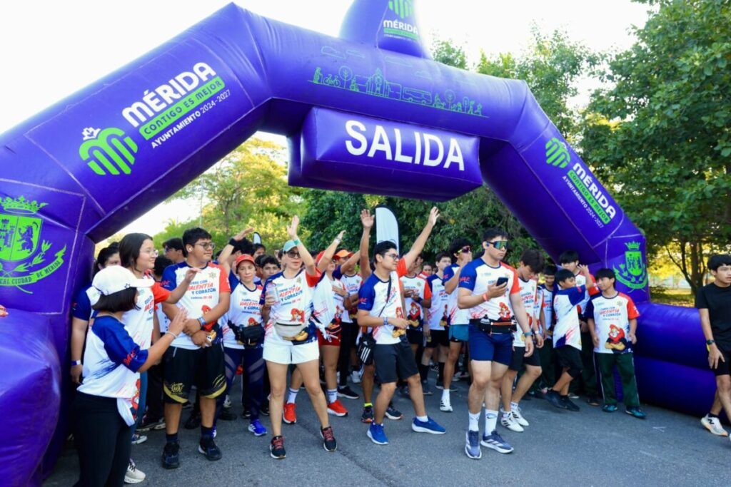 Mérida corre por la prevención y el bienestar de sus nuevas generaciones
