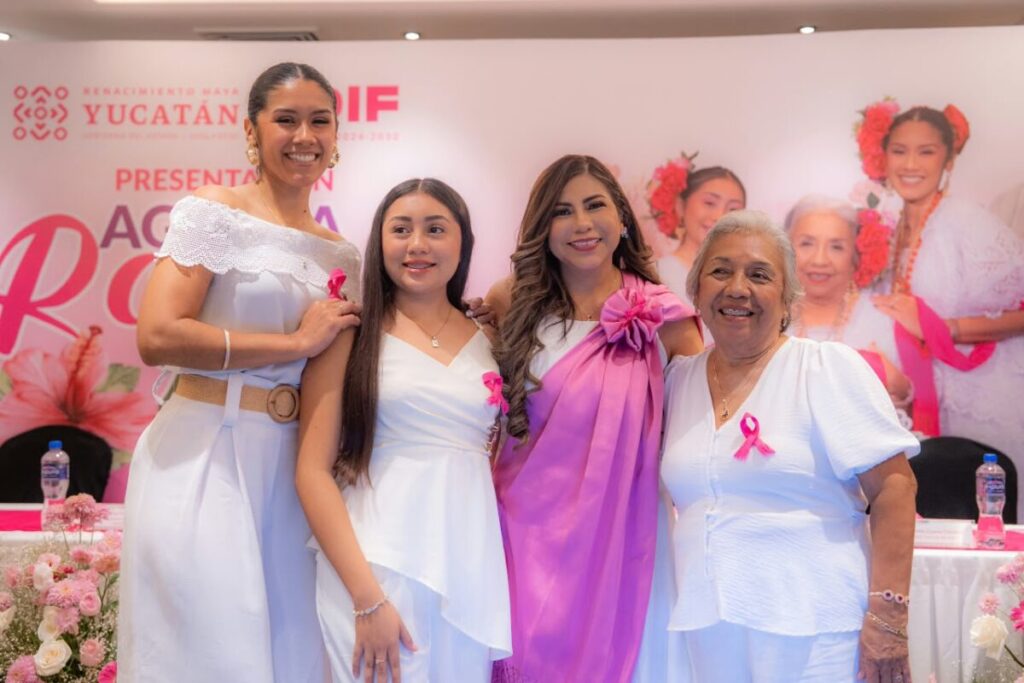 DIF Yucatán presenta Agenda Rosa 2026 para promover la detección oportuna del cáncer de mama en todo el estado / Mtra. Wendy Méndez Naal