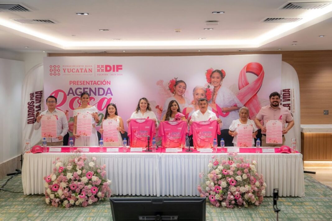 DIF Yucatán presenta Agenda Rosa 2026 para promover la detección oportuna del cáncer de mama en todo el estado / Mtra. Wendy Méndez Naal