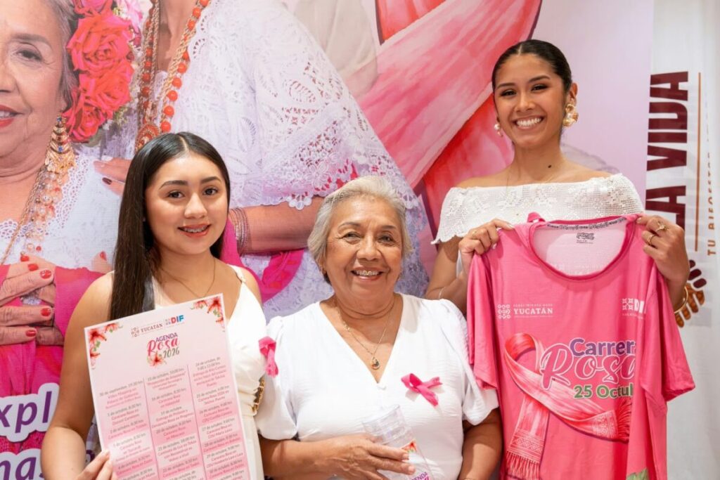 DIF Yucatán presenta Agenda Rosa 2026 para promover la detección oportuna del cáncer de mama en todo el estado / Mtra. Wendy Méndez Naal